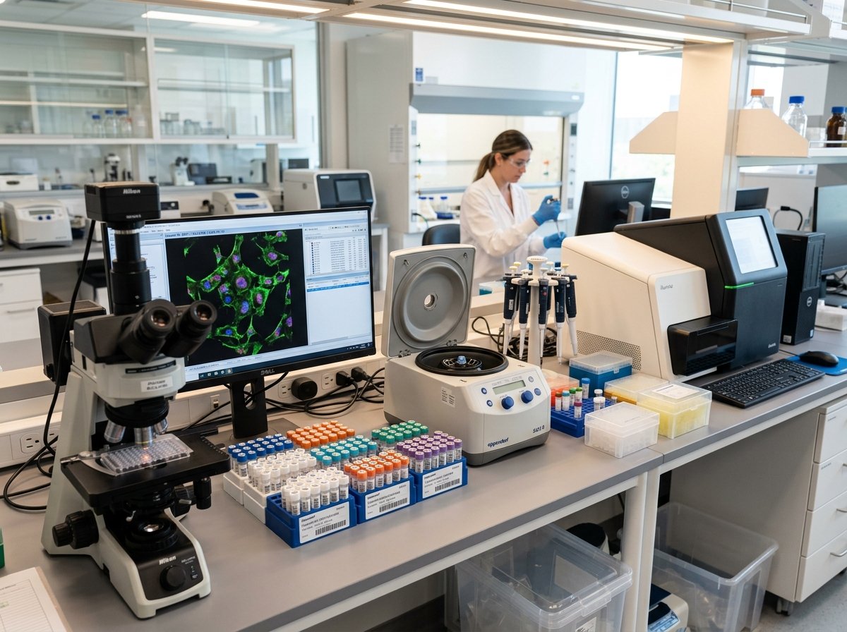 Genomics diagnostic laboratory